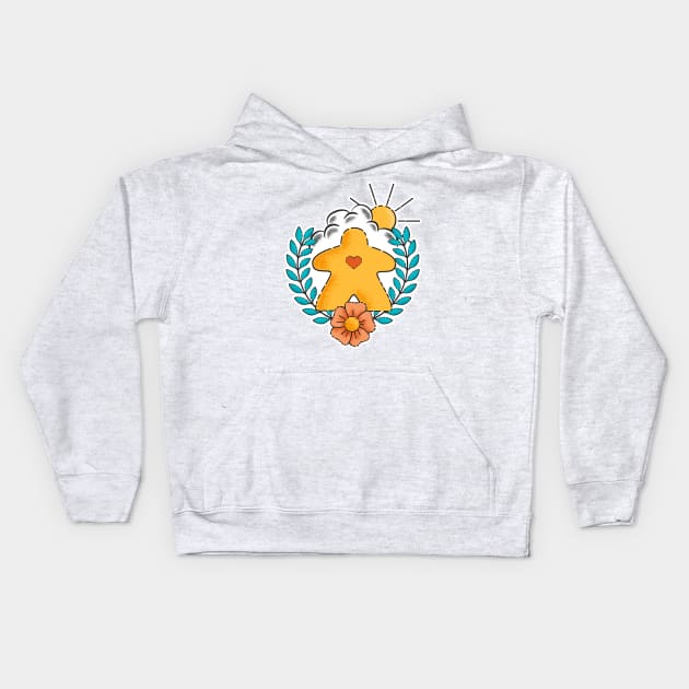 Victory Point Meeple Kids Hoodie by east coast meeple